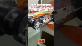 Best 2D CNC Wire Bending Machine TATE Price And Demo For Wire Racks Mexico Colombia Spain Uzbekistan