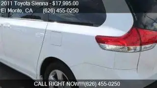 2011 Toyota Sienna LE 7-Passenger Auto Access Seat for sale