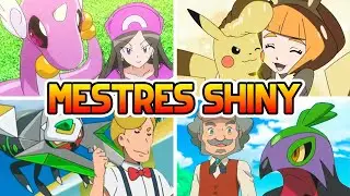 MESTRES POKÉMON QUE CAPTURARAM SHINY!! Pt.2