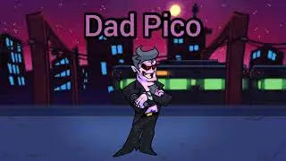 Dad Pico (Dad Battle x Pico Mashup) #FNF