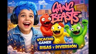 Gang Beasts Nintendo Switch 🎮 Gameplay en Espa&ntilde;ol | Ca&iacute;das y Risas | Peleas Divertidas Vicacho Gamer