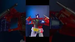 💎💎The ULTIMATE Crystal Prime? Yolopark AMK Pro Transparent Optimus Prime #transformers #optimusprime