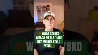 ‼️Nowe badania GLP-1 pokazują liczby, nie ludzi. Waga wraca 4x SZYBCIEJ ale bez zmiany stylu życia‼️