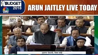 Arun Jaitley Live Today | Union Budget 2018 | CNBC Awaaz