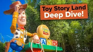 Toy Story Land (Slinky Dog Dash, Characters, Dining)