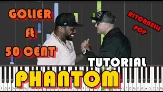 PHANTOM - GEOLIER FT 50 CENT -  tutorial ritornello  -  pianoroll #ritornellipop