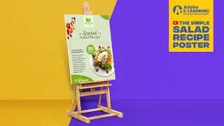 The SPECIAL Salad Recipe Design for Stand Display in Illustrator | Adobe E-Learning