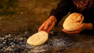 Grandma Makes Bread Using Only Fire and Ash &mdash; No Oven, No Tandoor