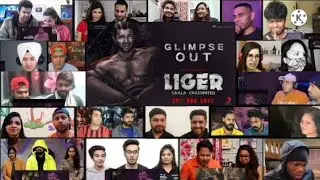 Glimpse Of LIGER || Vijay Deverakonda | Puri Jagannadh || Reaction Mashup