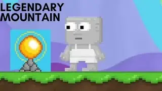 Growtopia- Beating LegendaryMountain In 2 MINUTES!