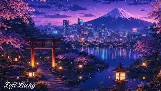80s & 1990s Snowy Japanese Night 🌨️ Lofi Beats for Study, Relax & Sleep