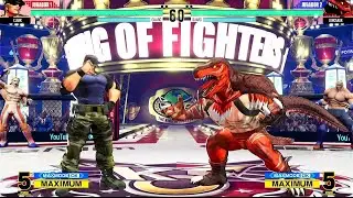 CLARK VS DINOSAUR - KOF XV