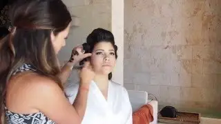 Melanie Gabriele - Destination Wedding - Punta Cana Makeup Artist - Bride