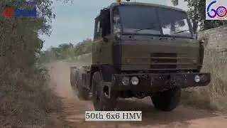 BEML Mysuru Complex proudly delivers the 50th 6x6 HMV and the 101st High Mobility Vehicle (HMV),
