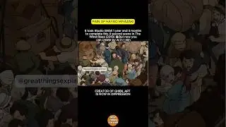 AI vs Art: The Heartbreaking Reality of Hayao Miyazaki&rsquo;s Legacy #ghibli #Ai #shorts