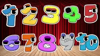 Number Colors Song for Kids | Colorful 1&ndash;10 Characters | Fun Counting | Toddler Learning Video