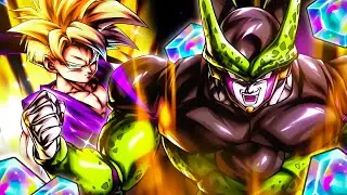 (Dragon Ball Legends) 30K CC SUMMONS FOR LF PERFECT FORM CELL AND SSJ GOHAN!