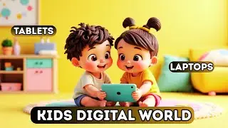 Smart Kids Rhymes | Digital World Learning Songs