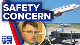 Airport pilots raise safety concerns over proposal to deal with airport noise | 9 News Australia
