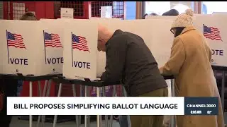 Bill proposing simplifying ballot language