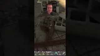 Zombie&rsquo;s BIG Mistake! 😱 Nuklehed&rsquo;s Pipe Baton Smacks Down! | 7 Days to Die #Shorts