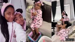 Toya Johnson & Reign Rushing's Adorable Spa Night! 💅✨