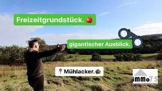 Freizeitgrundst&uuml;ck mit gigantischem Ausblick auf das Enztal mit H&uuml;tte. #enzkreis #garten #m&uuml;hlacker