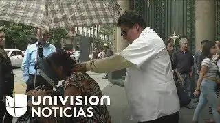Unos 100 invidentes trabajan como masajistas en las calles de Ciudad de M&eacute;xico