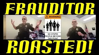 Frauditor Roasted by Clerk at Police Station!