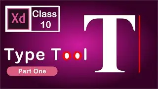 Text Tool Part 1 | Adobe Xd course in Urdu / Hindi