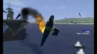 How (not) to land carrier plane