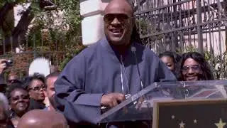 Funk Brothers Hollywood Star Ceremony: Jack Ashford & Eddie Willis with Stevie Wonder - Part 1