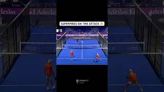 Great attacking play by Stupa/Di Nenno 💥 | #padel #premierpadel #padelvideos #absolutpadel