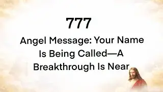 🕊️777 Angel Message: Your Name Is Being Called&mdash;A Breakthrough Is Near