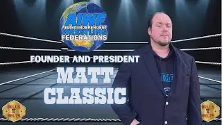 SPECIAL Interview with AIWF President Matt Classic #Wrestling #Allied #Worldwide