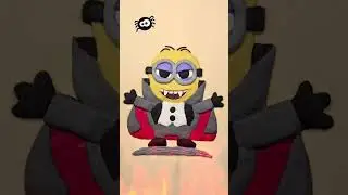 If you're a fan of Minion clay modelling, you'll love this! 🧛
