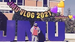 WEEKEND AT JMU/BASKETBALL VLOG 💜💛