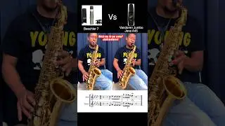 Alto saxophone mouthpiece comparison Beechler 7 vs Vandoren Jumbo Java A45. Which one do you prefer?
