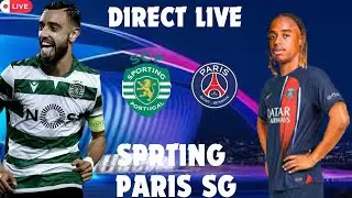 🔴 SPORTING 2-1 PSG 🔥🔥 ALLEZ LE PSG FINIR TOP 1 ( SPORTING VS PSG ) LIVE DIRECT
