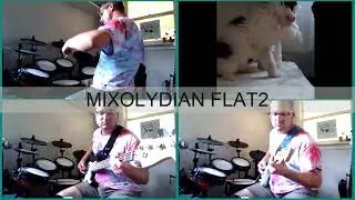 Harmonic Major Mode Studies - Mixolydian Flat 2