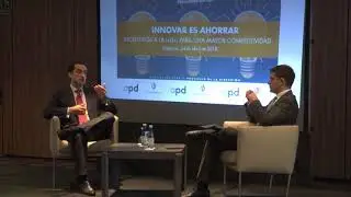 Juan Antonio T&eacute;bar, CDTI, Jornada Innovar es Ahorrar Valencia 2018