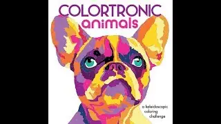 Flip Through Colortronic Animals Coloring Book