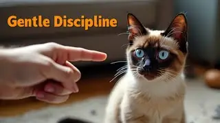 How to Gently Discipline Your Mischievous Cat! 🐱💙