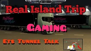 Island Talk/ETS / Tunnel Fahrt/LKW am PC