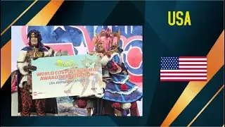 World Cosplay Summit 2025 Nagoya, Japan. Team USA