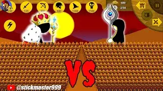 WAR OF SPEARTON LAVA ALL SKIN VS FINAL BOSS FULL 9999 HP EPIC | STICK WAR LEGACY | STICK MASTER