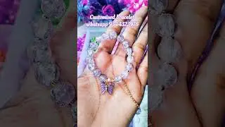 #purple bracelet making series ₹30/-@ whatsapp 9344323976#shorts#diy#online order#handmade#trending#