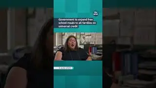 Government to expand free school meals to all families on universal credit | ITV News