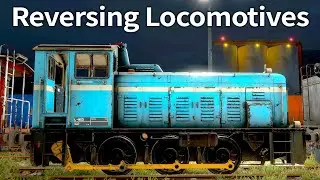 Reversing Locomotives from the Food Factory, Derail Valley