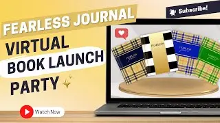 Fearless Journal by Jacqui Wilson Virtual Launch Party